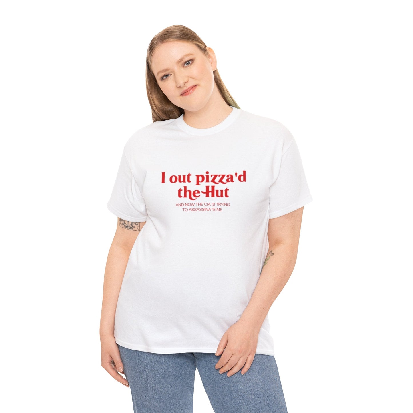 i out pizzad the hut shirt
