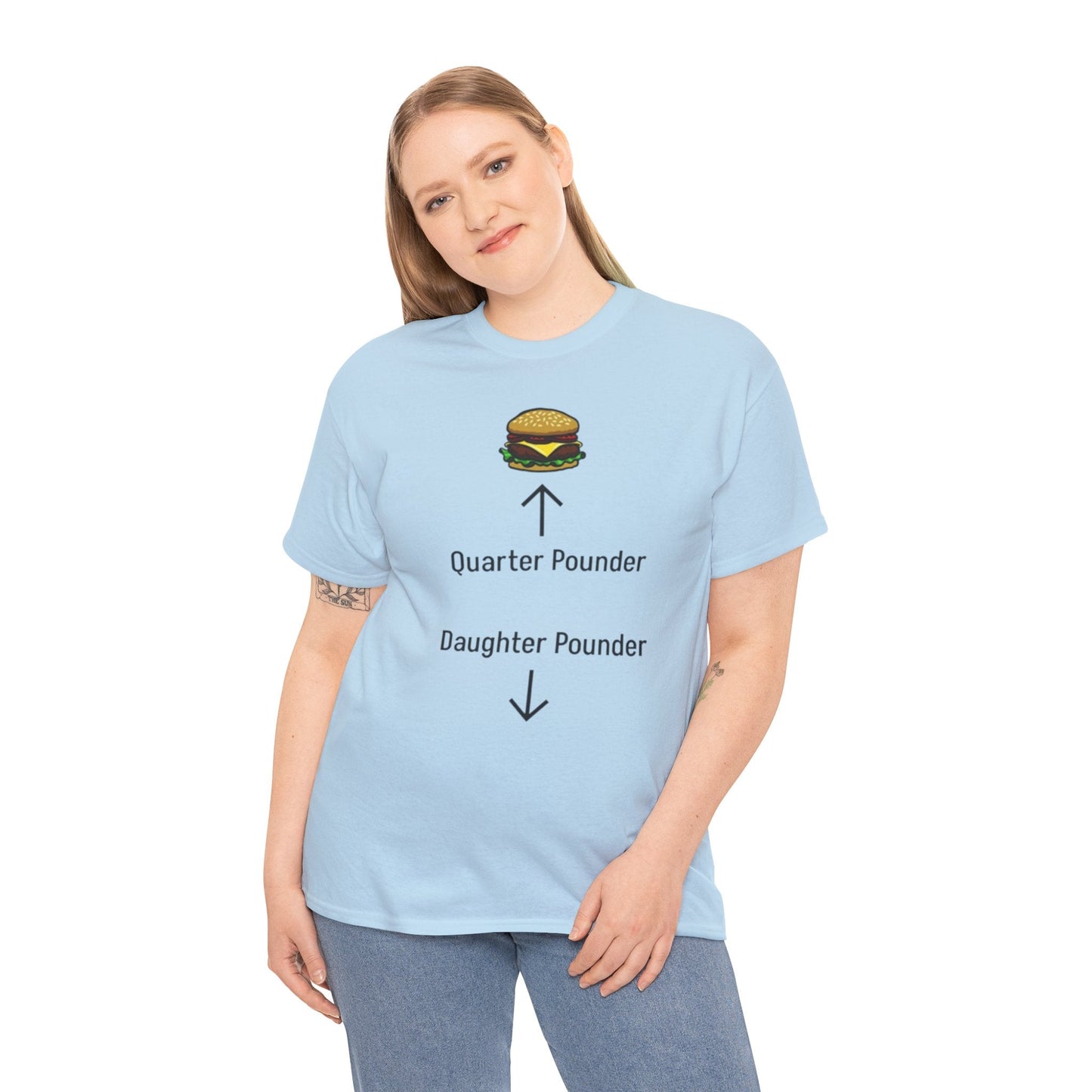 Quarter Pounder Daughter Pounder Men's classic tee