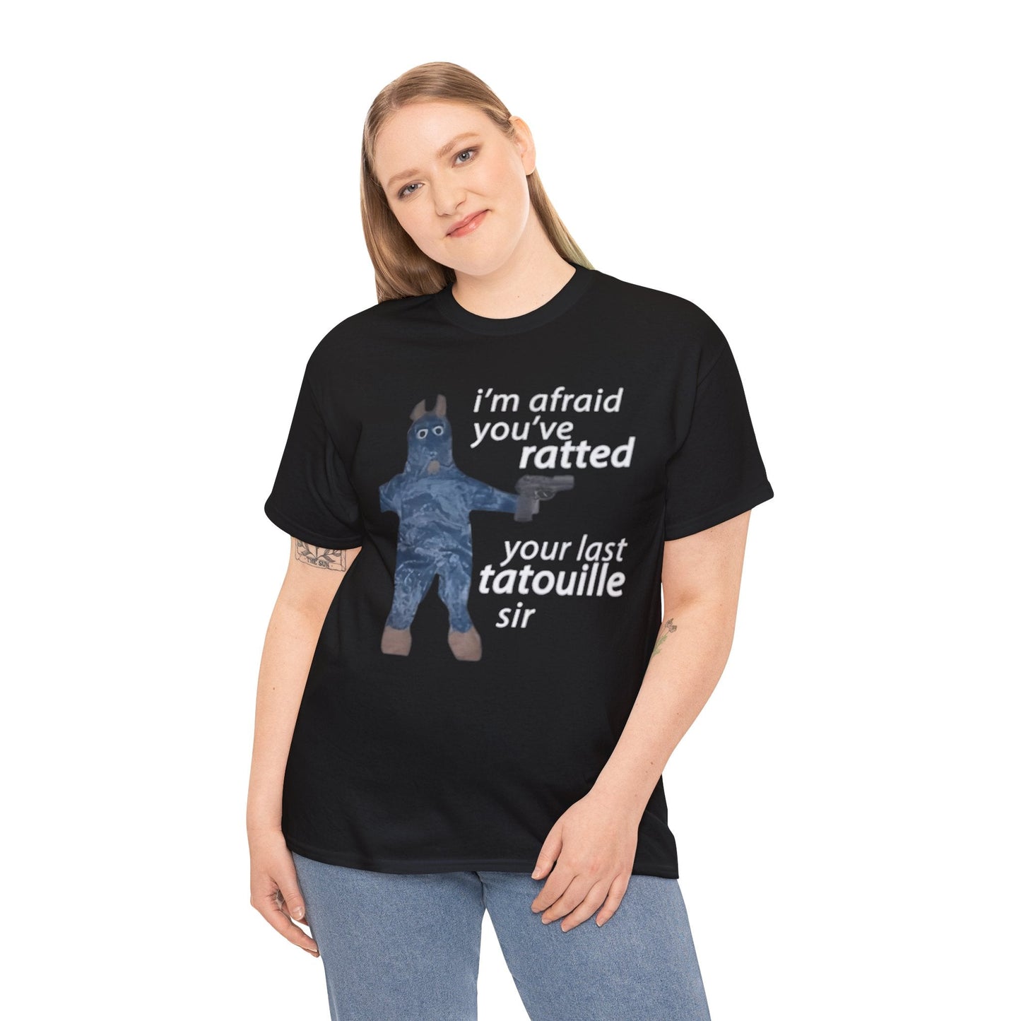 I’m Afraid You’ve Ratted Your Last Tatouille Sir Shirt – Funny Meme T-Shirt for Humor Fans