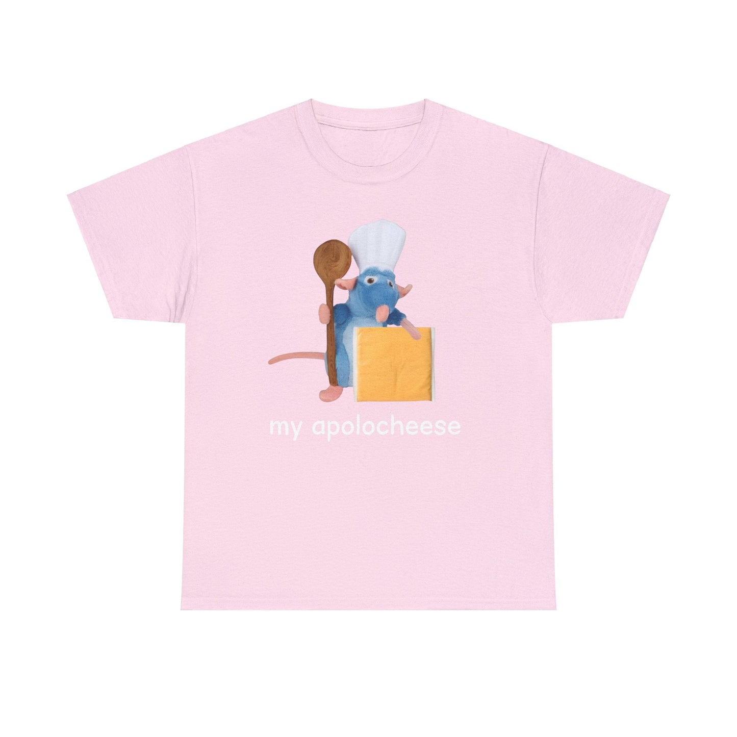 My Apolocheese Rat Plush Cheese Meme Shirt – Funny Ironic Tee for Rat Lovers