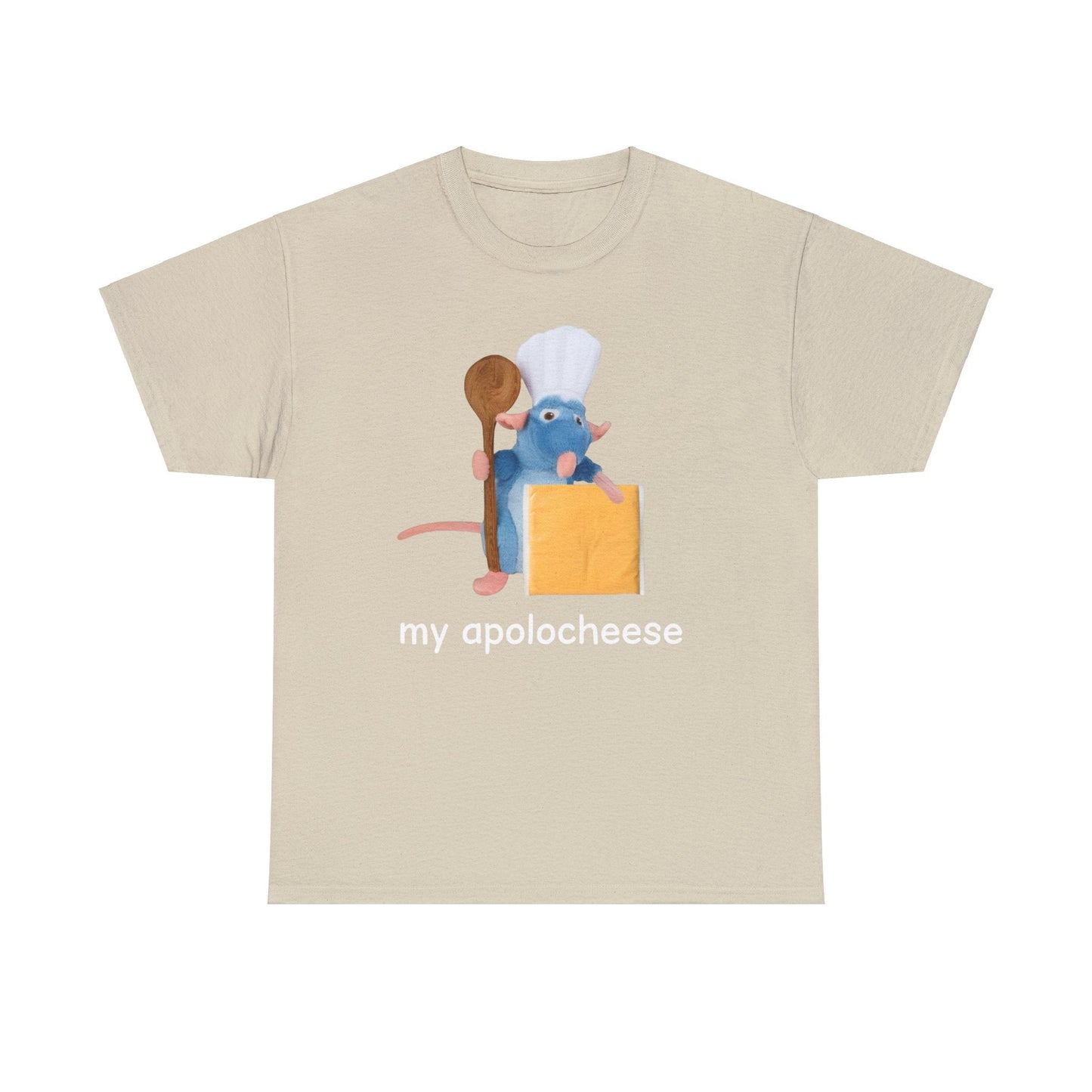 My Apolocheese Rat Plush Cheese Meme Shirt – Funny Ironic Tee for Rat Lovers