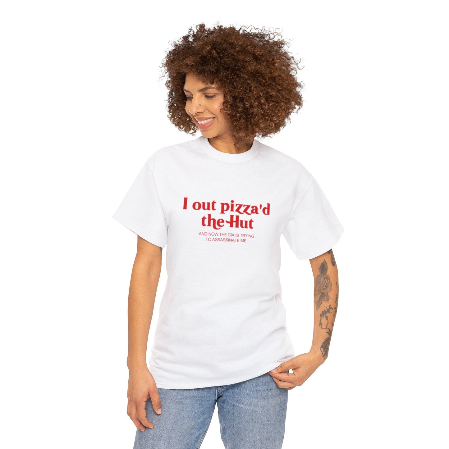 i out pizzad the hut shirt