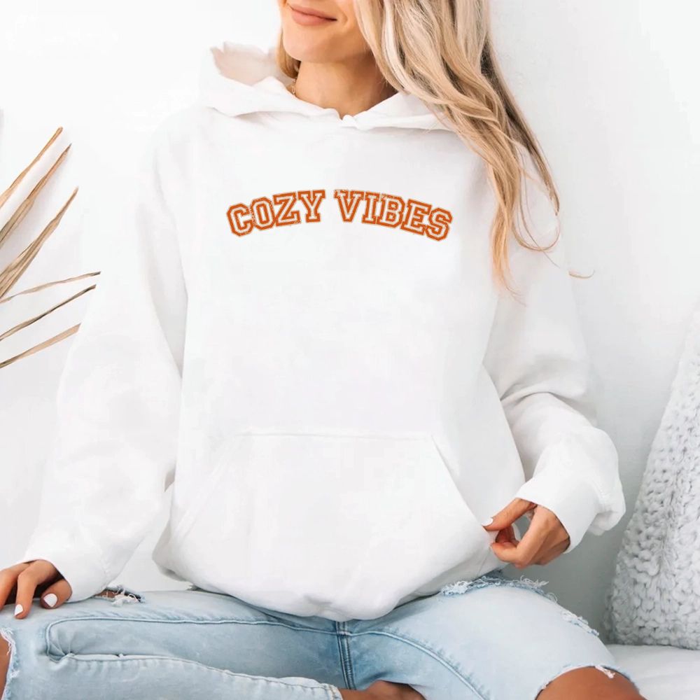 Cozy Vibes Fall Hoodie